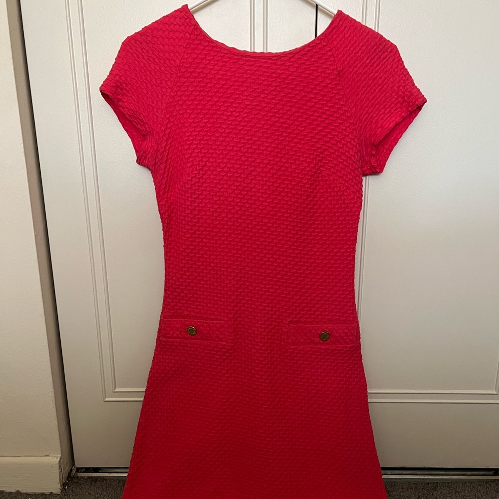 EUC Lilly Pulitzer Layton Dress, Pink, sz XS